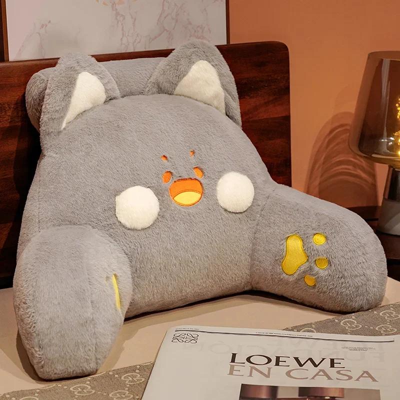 Triangle Reading Pillow Lumbar Support Pillow Soft Headboard Cushion Can Be Disassembled Washed Large Backrest Cushion Office