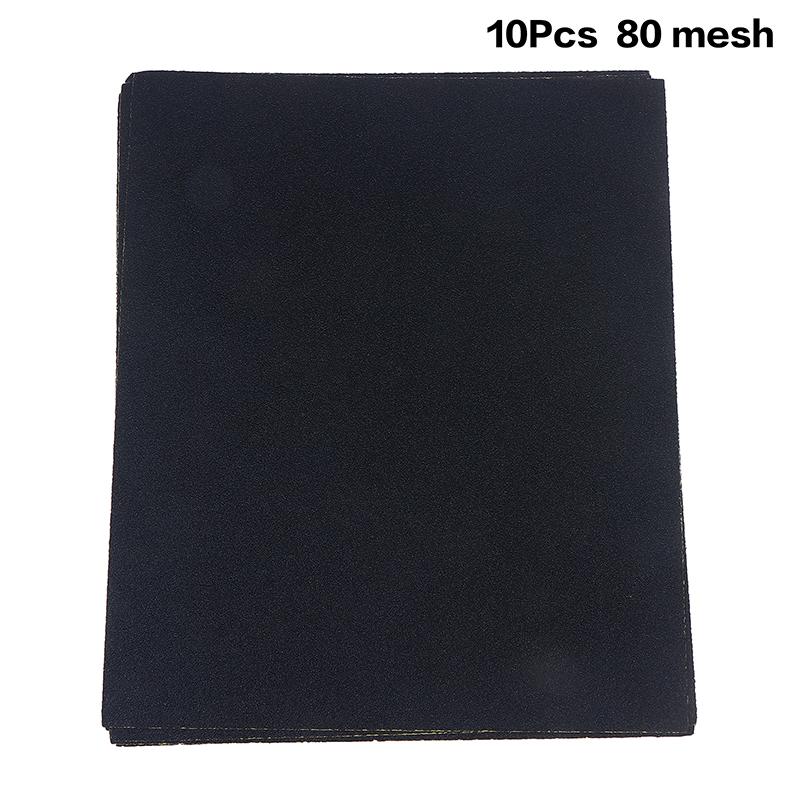 10Pcs Sandpaper 60-2000 Wet And Dry Dual-Use Car Wood Grinding And Polishing Resistant Silicon Carbide Water Sandpaper