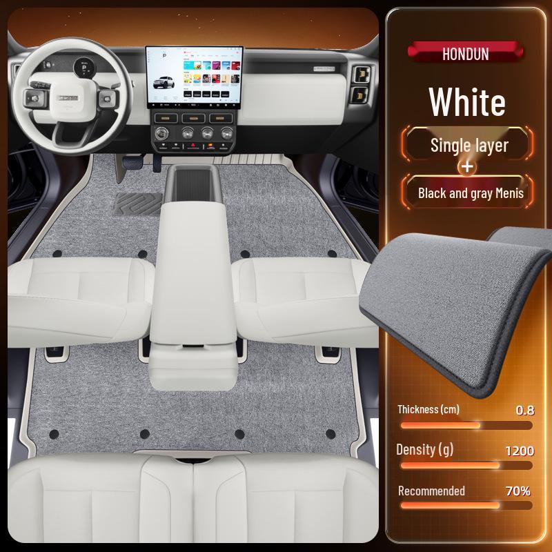 Chery ICAR V23 2025 TPE Floor Mats - Interior Enhancement Carpet