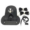 Crochet Bag Making Kit With PU Leather Backpack Bottom Base Flip Cover Adjustable Strap And Lock Buckle For DIY Projects