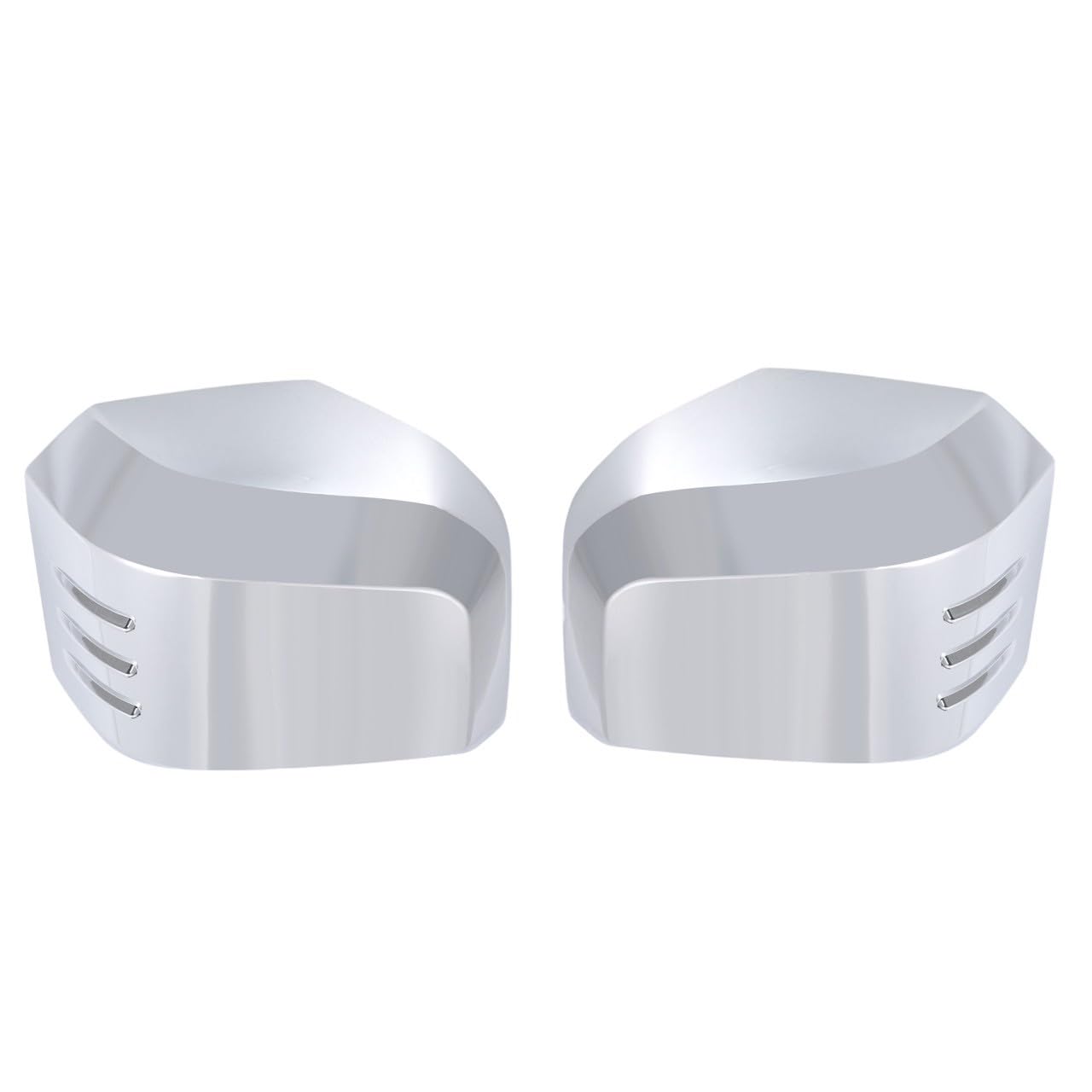 

Kanoan Door Mirror Covers with Aero Fins for Toyota Hiace 200 Series Left and Right Dress Up Your Toyota Hiace Prevents Stone and Easy Installation