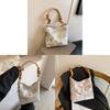 Silk Bucket Bag For Women With Magnetic Closure And Internal Phone Pocket For Daily Use