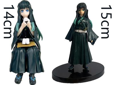Anime Demon Slayer Kimetsu No Yaiba Action Figure Set - Kamado Tanjirou Agatsuma Zenitsu Nezuko PVC Warrior Model Toys