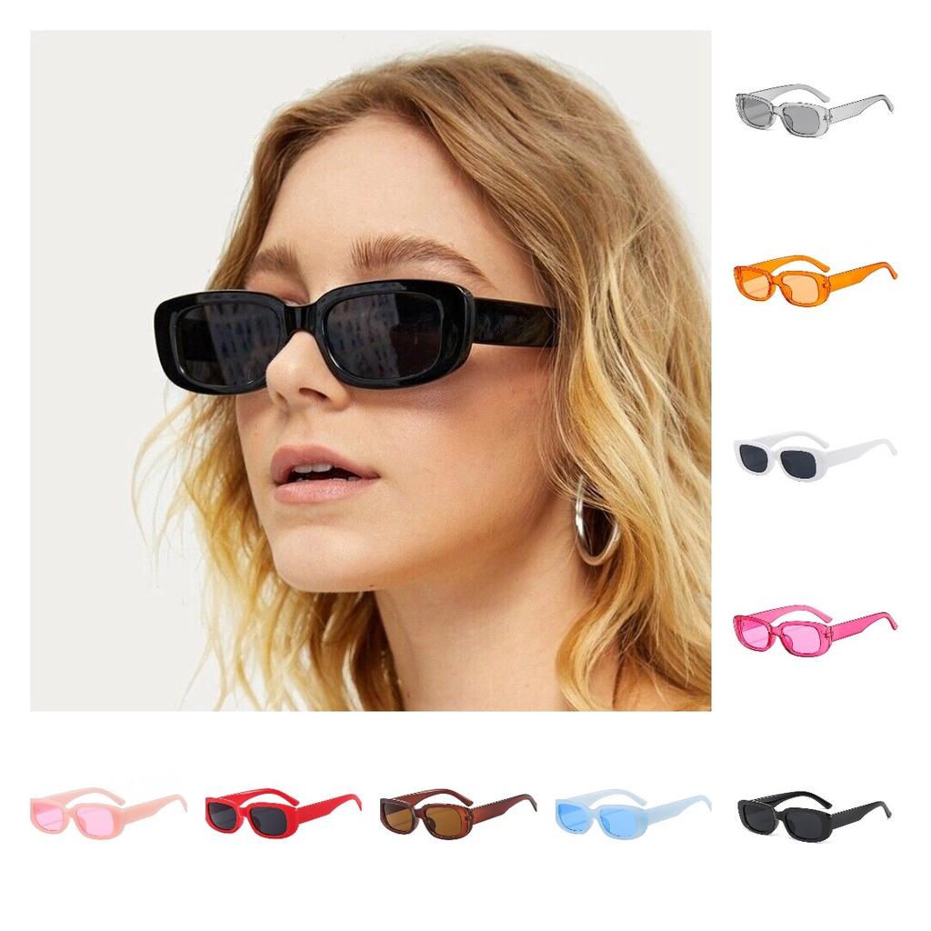 Trendy Candy-colored Square Sunglasses For Outdoor Activities And Fashion Dressing