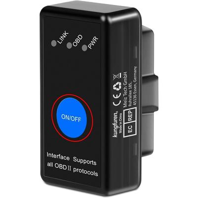 OBD2 Bluetooth 4.0 Adaptor for IPhone IOS and Android, OBD2 Diagnostic Device Scanner, Mini Car OBD Pro, OBD II Diagnostic Tools - Car Code Reader