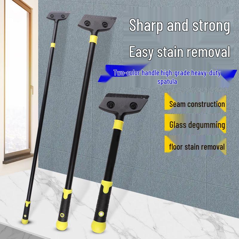 Telescopic Long Handle Heavy Duty Scraper for Grout and Glue Removal