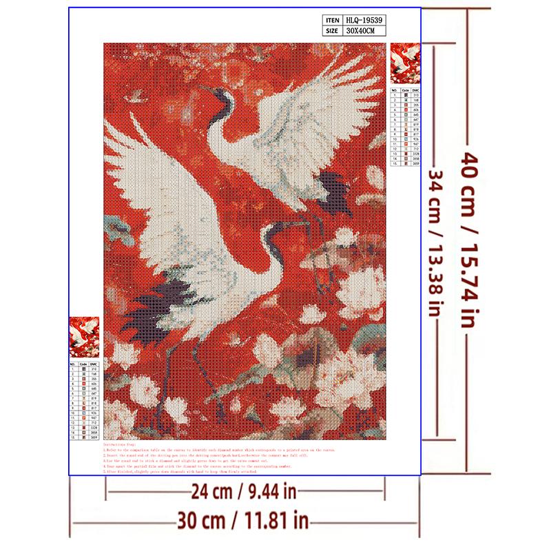 5d DIY Diamond Painting Cross Stitch Xianhe Lotus Diamond Embroidery Mosaic Animal Full Round Drill Home Decor Crafts