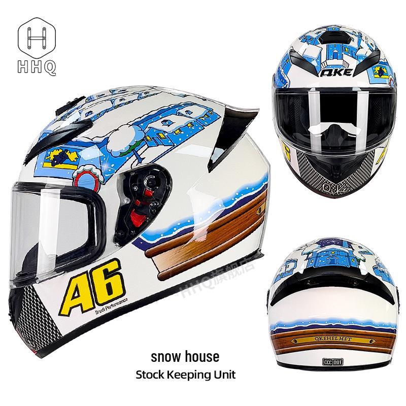 Certified All-Season Bluetooth Winter Motorcycle Helmet, Full Face