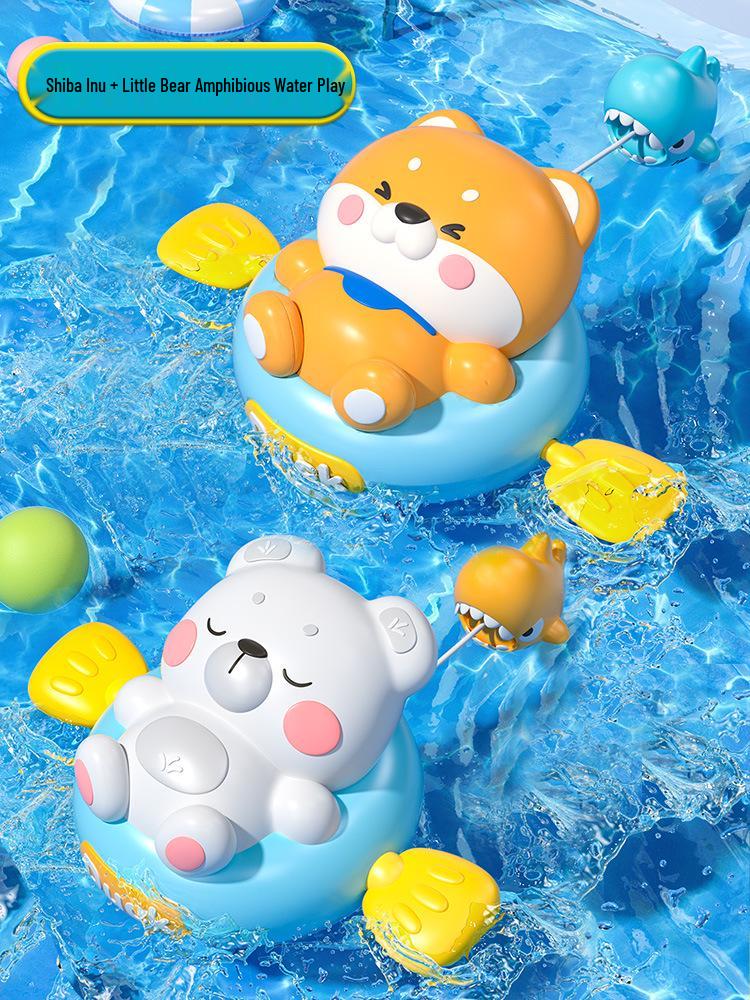 Little Yellow Duck Bath Toys for Kids - Water Play Shower Fun for Boys and Girls