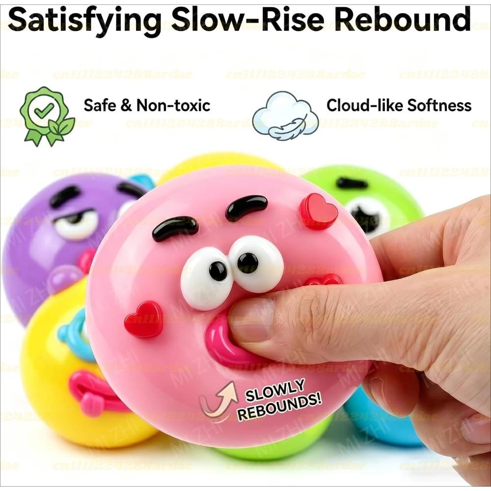 2026 NUOVO Smushers Squishy, Giocattolo Squishy Dog Face Swap Curiosità, Morbido Modellabile Carino Lento Rimbalzo Giocattolo da Spremere, Sensoriale Rilassante