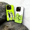 The Green Yuri Guy KiniOto Manga Phone Case For iPhone 17,16,15,14,13,12,11 Plus,Pro Max,XS,Colored Silver Plated Inside Cover