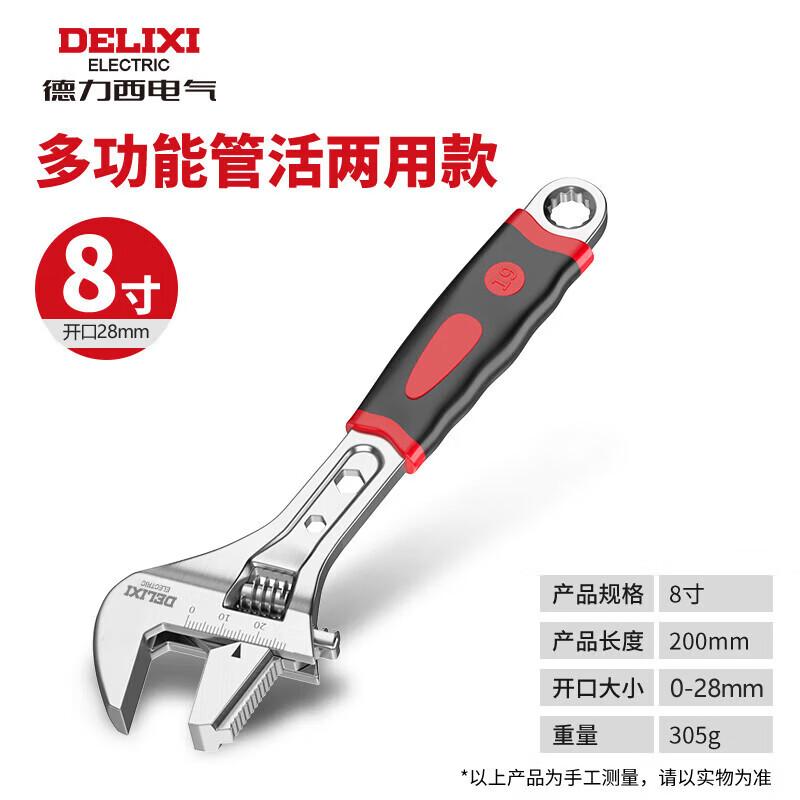 DELIXI ELECTRIC Adjustable Wrench
