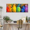 Watercolor Parrots Decorative Painting Home Living Room Animal Painting Wall Pictures for Living Room Posters and Prints Long