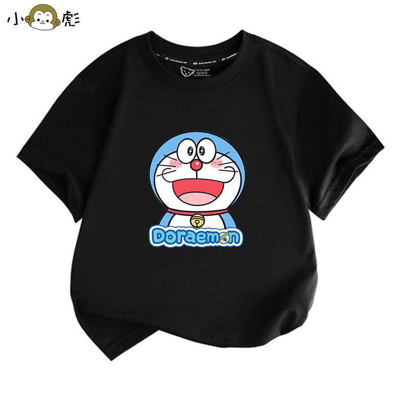 Doraemon Little Tinker Bell Catman Cartoon TShirt for Boys and Girls Men and Women Suitable for Childrens Clothing