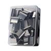50Pcs Metal Refill Clips Slim Profile Paper Fasteners Push Clip Refills  Receipt Sorting