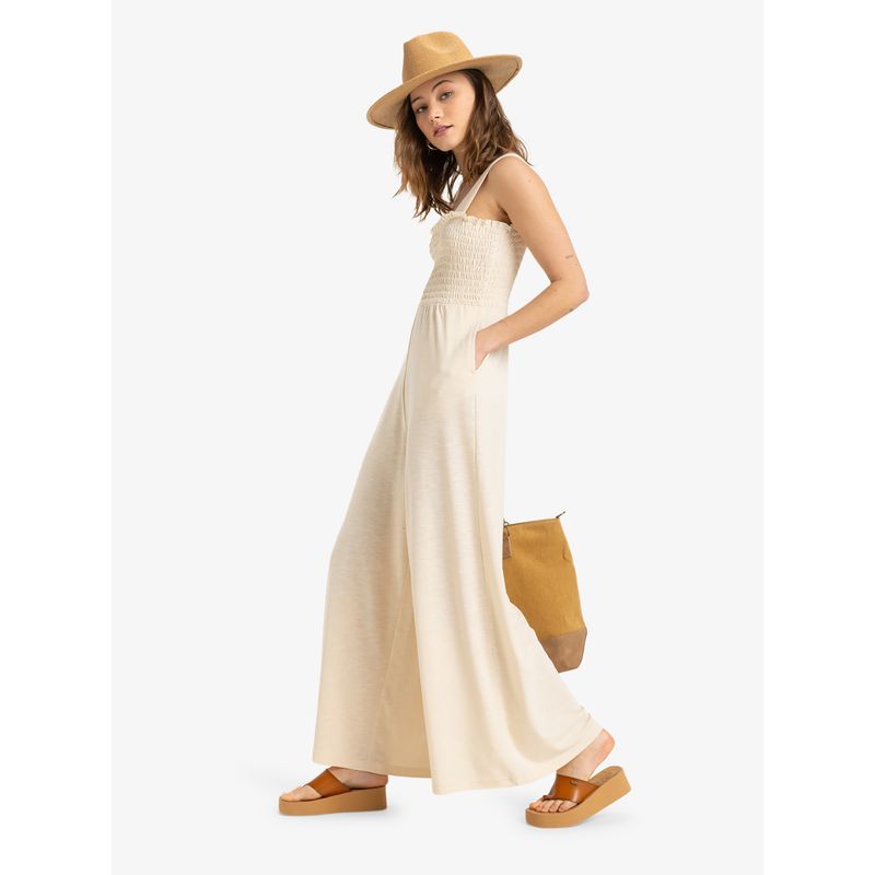 Foreign Trade Original Order Rox * Y Solid Slimming Pleat Sling Jumpsuit Loose Wide Leg Casual Pants Five Colors 1678