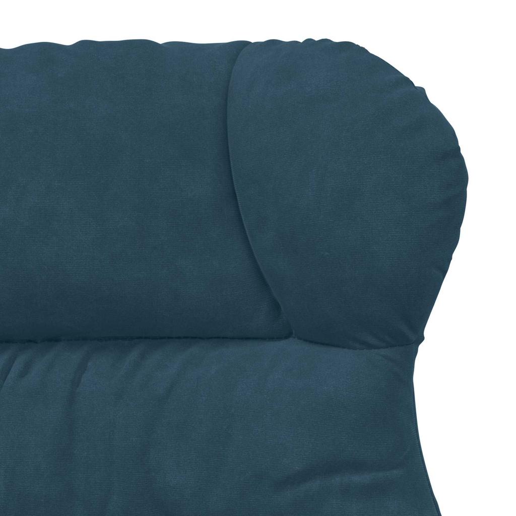 Armchair Blue 69 X 74 X 93 Cm Velvet