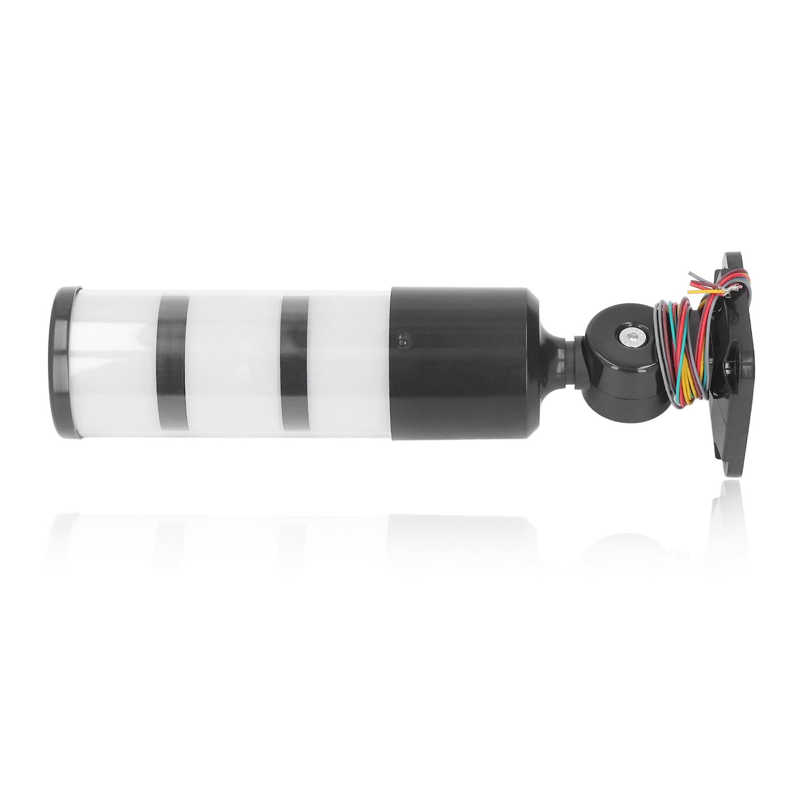 BERM Warning Light 3 Layers LED Always Bright and Foldable Signal Light with Buzzer for Industrial Machine 12-24VDC (Universal) ABS