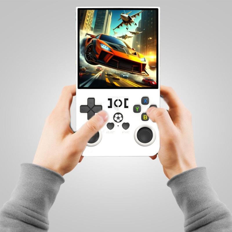 Open Source R36Max 4Inch IPS Screen Handheld Video Game Console Linux System Pocket Game Player Kids Gift