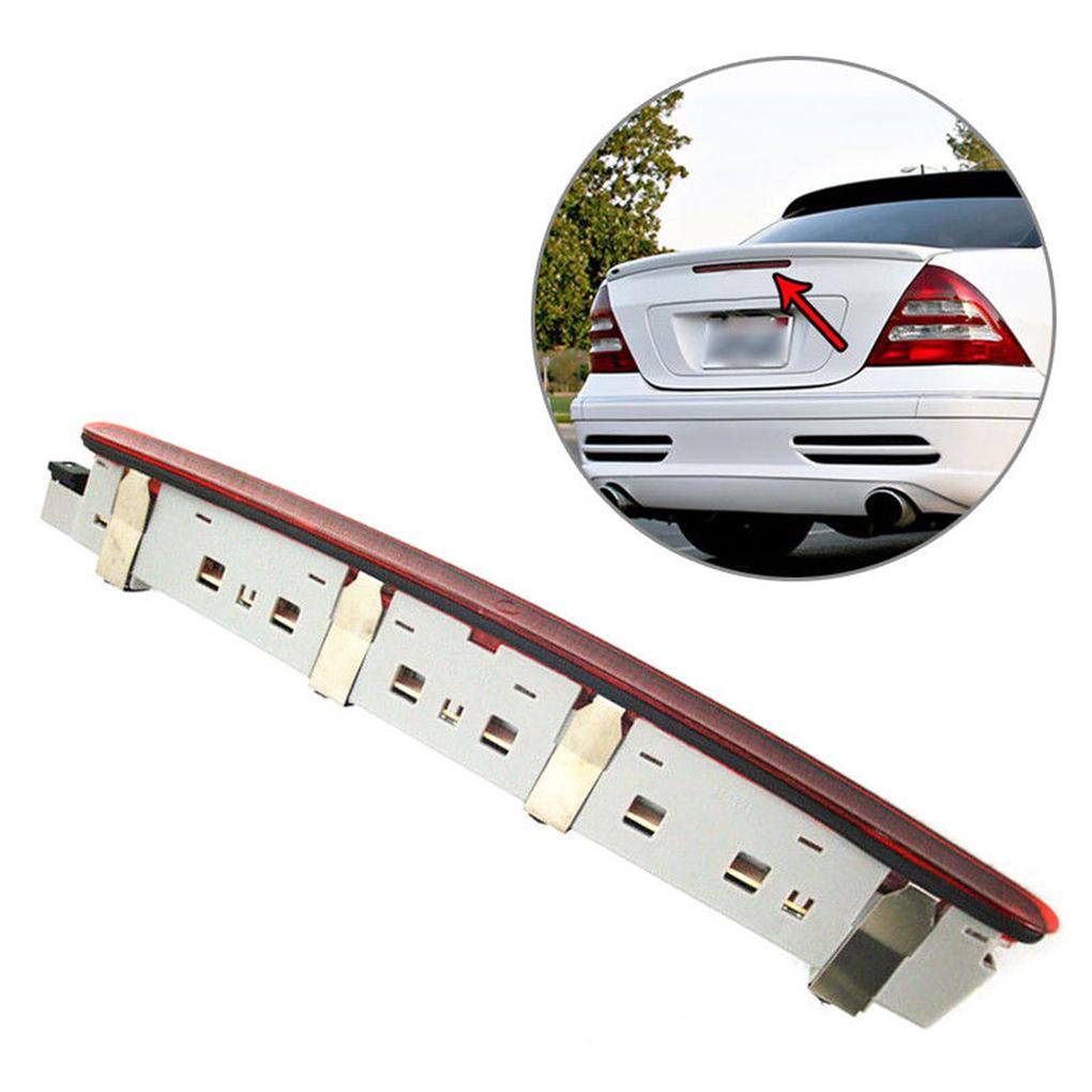 Hohe Bremsleuchte Dritte Bremsleuchte Kunststoffgehäuse Rückleuchte Automobilbeleuchtung Zubehör Ersatz für 203 2000-2007