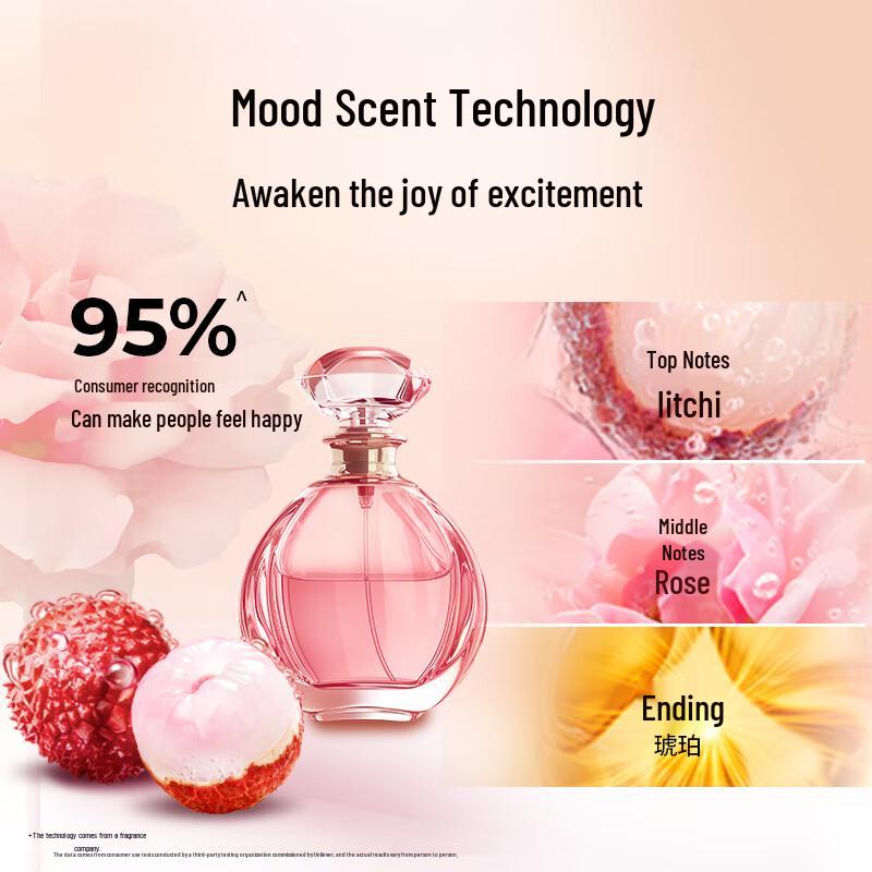 LUX Bubble Refreshing Rose Lychee Scent Shower Gel