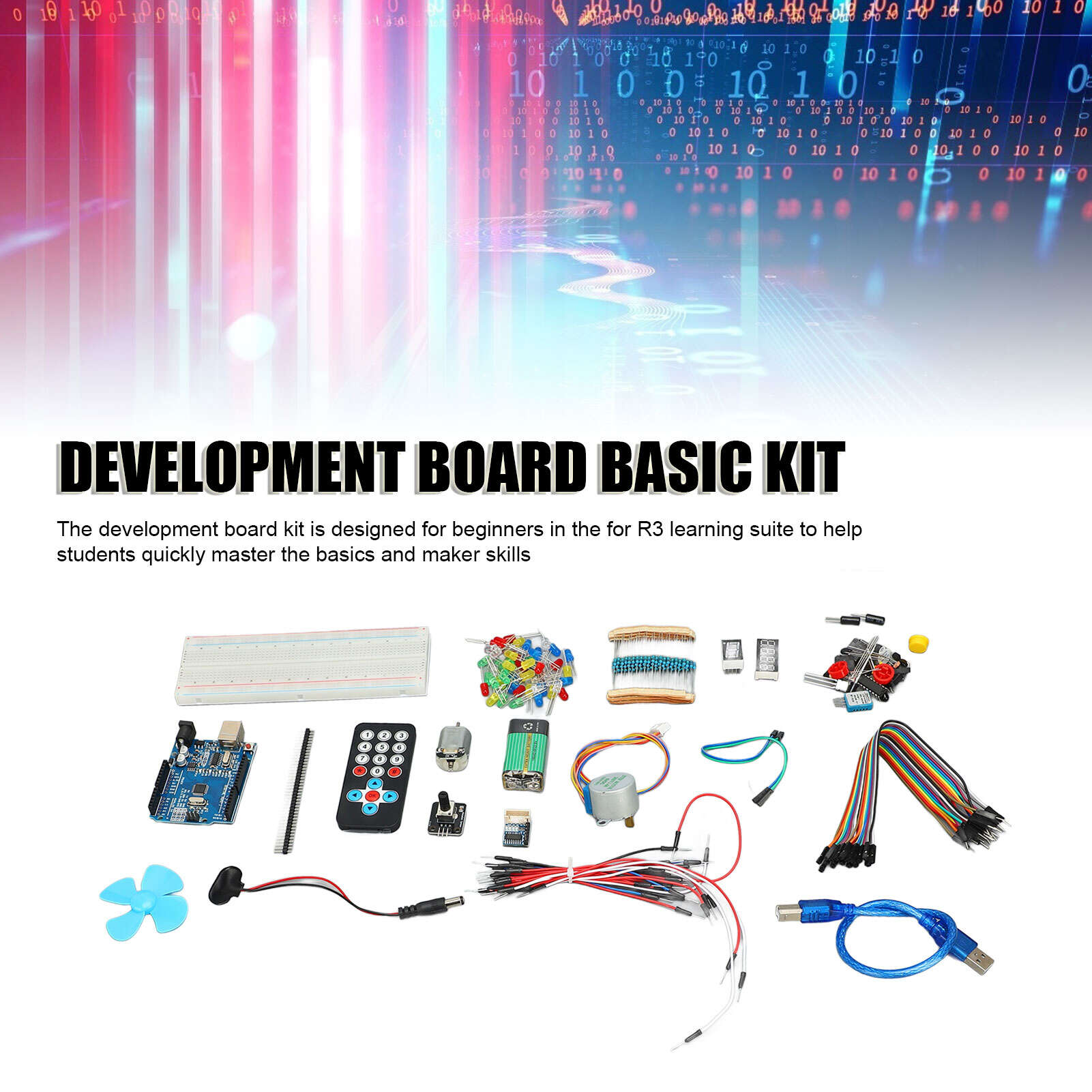 

Development Board Starter Kit Basic Learning for R3 Beginner Software Engineer Programming for Mixly Maker Education