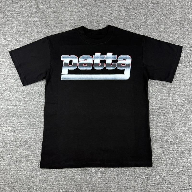 New Patta Tee Short Sleeve Unisexs Wounisexs Loose Fashion Letter Print Pattern Tshirt High Quality Cotton Patta Tops