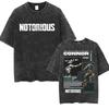 Conor Mcgregor The Notorious Magliette Vintage Lavate Uomo Donna Moda Violenza Estetica Magliette Top Estivi Maglietta Oversize