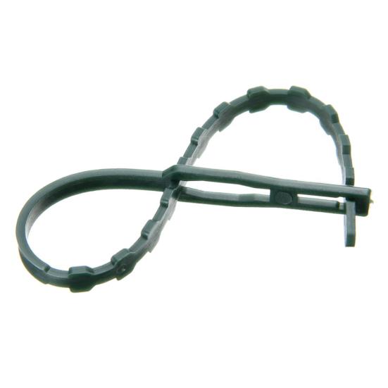 30Pcs 17cm Adjustable Reusable Plastic Climbing Support Garden Plant Cable Ties