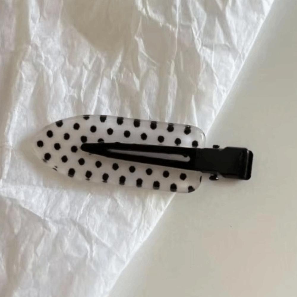 Polka Dot Hair Clips No Crease BB Clip Fashion Hair Barrettes  for Women Girls