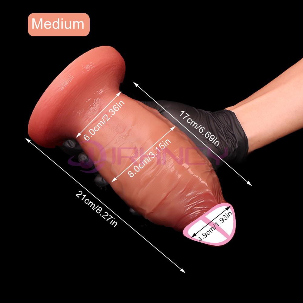 45-100mm Thick Dildos Realistic Silicone Plump Dick 18+ Sex Toys for Women Masturbation Big Realistic Penis Men Anal Plug