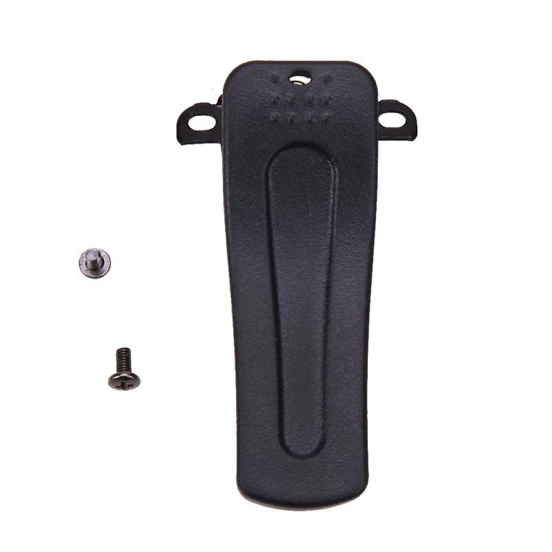 

Universal Accessory Back Clip for Walkie-Talkies, Compatible with Baofeng Models 888S Series, Waist Clip чорний