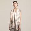 100% Silk Scarf Women Print Hangzhou Handkerchief Pure Silk Neckscarves Luxury Bufandas Silk Shawl   Long Scarf