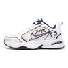 Nike Air Monarch 4 Cow Split Leather Slip Resistant, Abrasion Resistant, Height Increasing Low Top Chunky Sneakers 415445-102(Team545-)