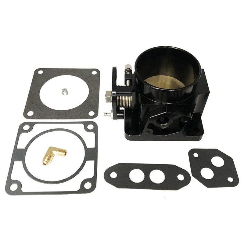 

NEW-Intake Manifold Throttle Valve 75Mm Body High Performance For 86-93 Ford Mustang GT Cobra LX 5.0 SL With Sensor