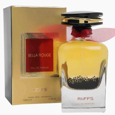 RiiFFS Bella Rouge Premium Importato Profumo, Agrumi, Floreale e Muschiato, Fragranza Lenitiva, Profumo Spray a Lunga Durata per Donna, 100ml