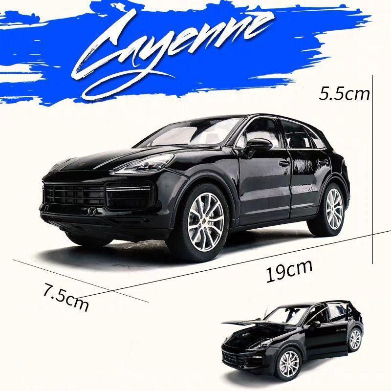 Welly 1/24 Porsche Cayenne Turbo Alloy Miniature Toy Car Model Diecast Metal Static Scale Model Car Kid Toy Vehicle Gifts