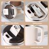 550ML Stainless Steel Tea Coffee Cup Double-Wall Insulated Cup Coffee Mug Keeps Cold and Heat Thermal Mug Sealed Drinking Cup
