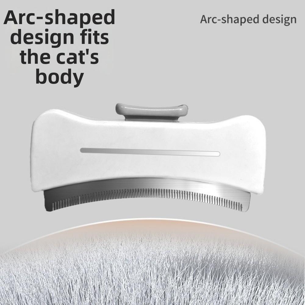 Stainless Steel Pet Hair Removal Comb Anti Grooming Pet Grooming Comb  Pet Hair Removal