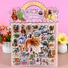 5/20PCS Tung Tung Sahur Italian Brainrot Animals Bubble Stickers DIY Notebook Phone Guitar Cartoon 3D Puffy Sticker Playthings GiftsAA