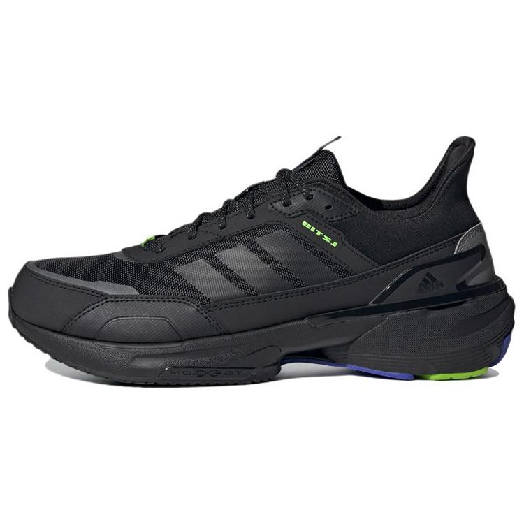 Adidas Mts Guard Comfortable Trendy Fabric Leather Non-Slip Wear-Resistant Lightweight Low-Top Running Shoes Unisex Sneakers Black H03595
