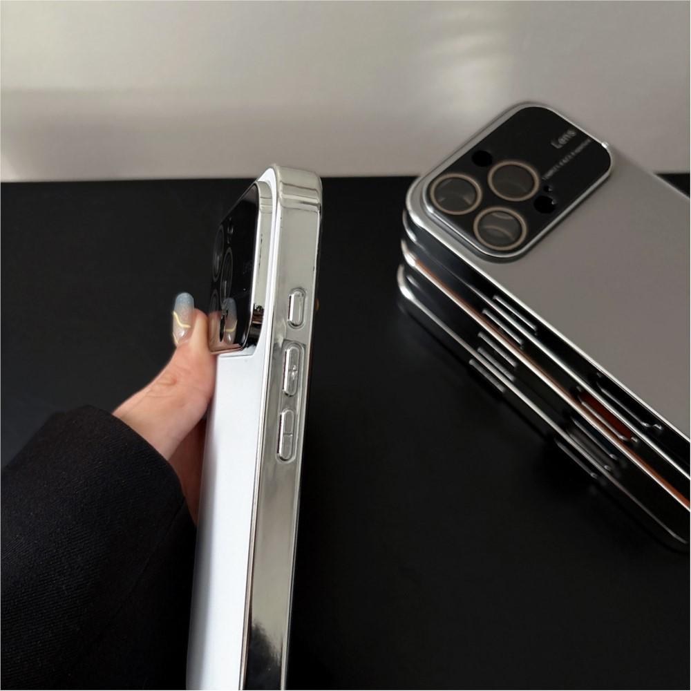 Neue AG mattierte Handyhülle für iPhone 17 Air 16 15 14 13 Pro Max Großes Fenster Glas Linsenschutz Stoßfest Hartschalenabdeckung