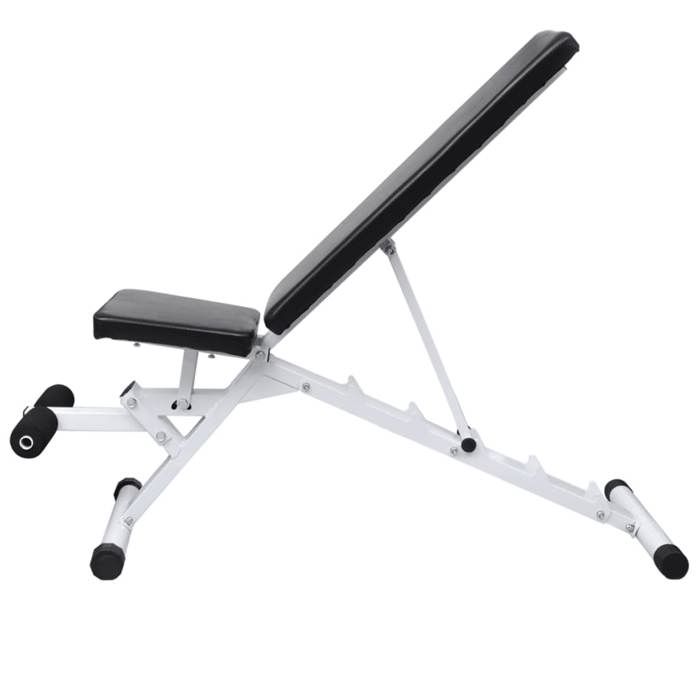 VidaXL Banc d'Entraînement avec Jeu d'Haltères et de Disques de Poids 30,5 kg 275351