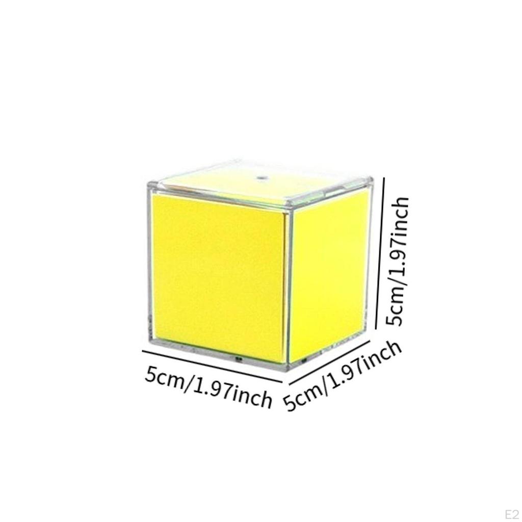 9x Faltbare geometrische Formen Schulbedarf, Geometrie Lehrer Aids, View thru Solids für
