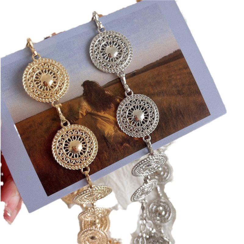 Premium Retro Metal Waist Chain for Women - Fashionable Sweater Belt Accessory