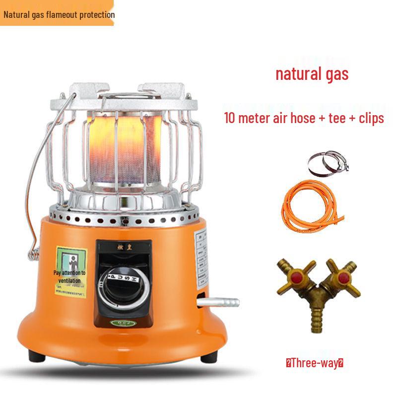 Burner Emperor Natural/Liquefied Gas Energy-Saving Fireplace Heater: New Model for Household Heating
