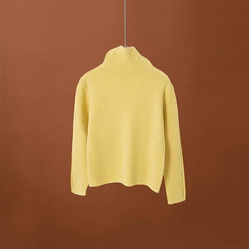 Knitwear for Kids Half-high Neck Autumn Winter Undershirt 2024 Boys Girls Undershirt Inside Long Sleeve Children Tops Clothes