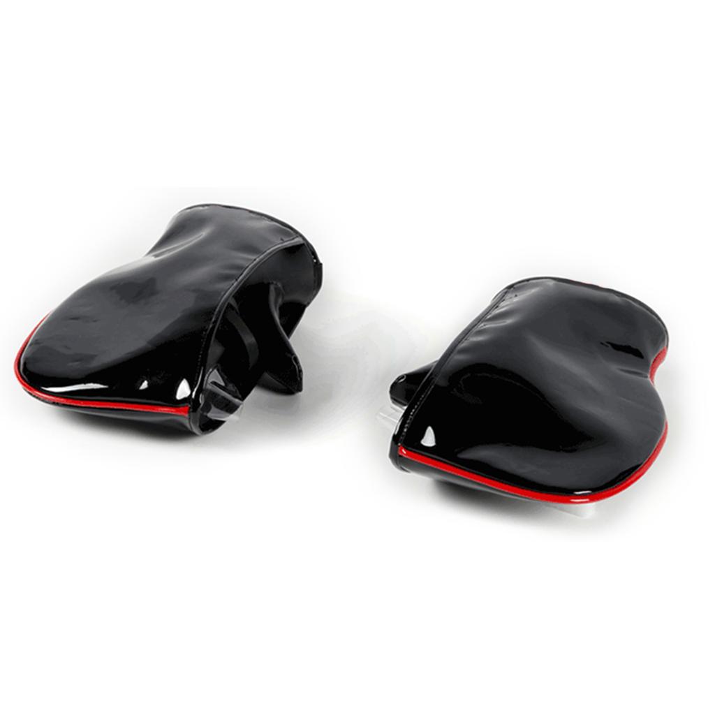 Handlebar Mittens Cold Weather Motorcycles Handlebar Mittens Windproof & Coldproof PU Handle Bar Warmer Covers