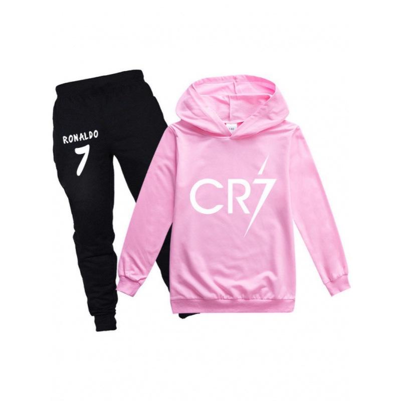 Winter Hoodie Trainingspak Set voor Kinderen met Fluweel gevoerd (Maten 100-160)