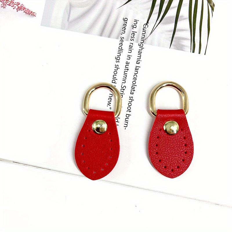 5 Pair Multi-color DIY Luggage Accessories Leather Hand-stitched Buckle Pair Strap Accessories Buckle